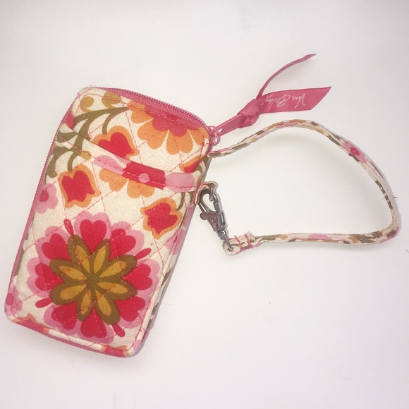 Vera Bradley All In One Wristlet/Crossbody Strap - Picture 1 of 4